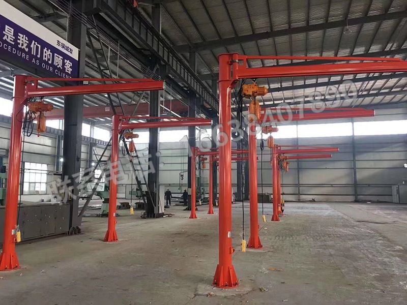 8臺(tái)KBK懸臂吊交付使用